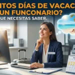 Cuántos días de vacaciones tiene un funcionario Todo lo que debes saber