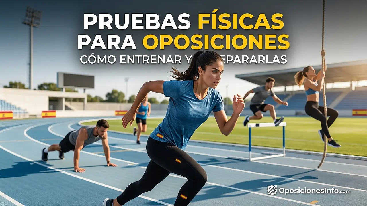 Prueba de aptitud física en oposiciones: cómo entrenar y prepararla (Guía 2026)